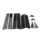 Pillar Post Set Door Window Trim Covers Gloss Black for Mazda CX-5 (2017-2024)