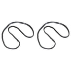2X Cowl Glass Hood Rubber Seal for Johnson Evinrude V4
