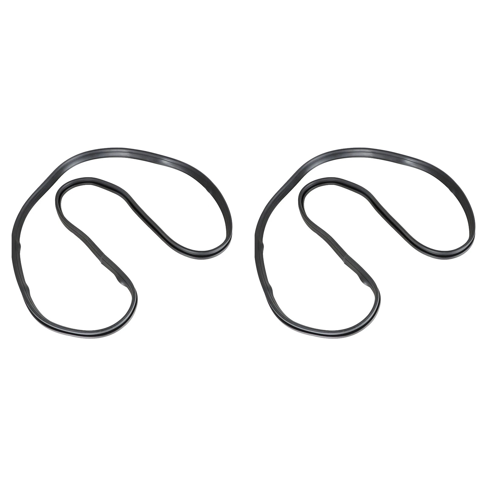 2X Cowl Glass Hood Rubber Seal for Johnson Evinrude V4