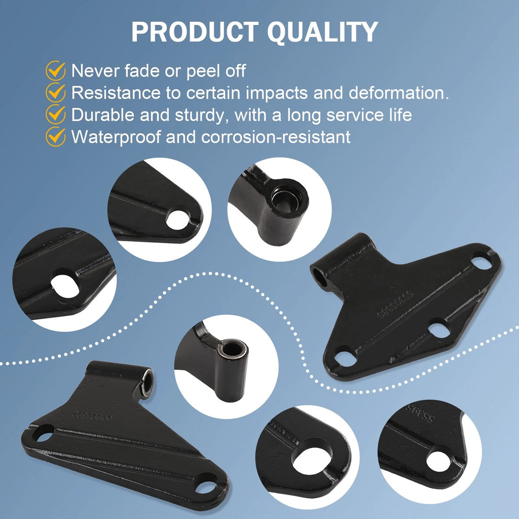 Body Hinge Set for Jeep Wrangler JK 4 Door (2007-2018)