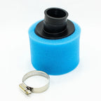 35mm Foam Air Filter Pod for Blue PIT Quad Dirt Bike ATV Buggy