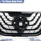 Front Upper Grille with Chrome Trim for Nissan Murano (2015-2018)