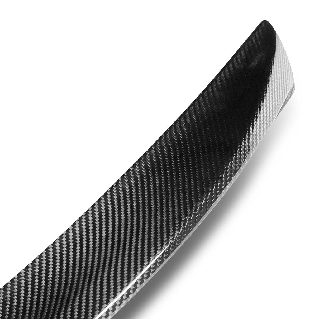 Real Carbon Fiber Trunk Lip Spoiler for Mercedes GLE400 GLE63 AMG (2016–2019)