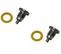 Magnetic Outdrive Gear Case Drain Plug Screw/Gasket for MerCruiser (22)