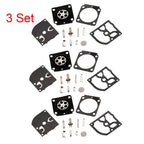 Set of 3 Carburetor Repair Kits RB-100 for STIHL HS45 FS55 FS38 BG45 ZAMA C1Q