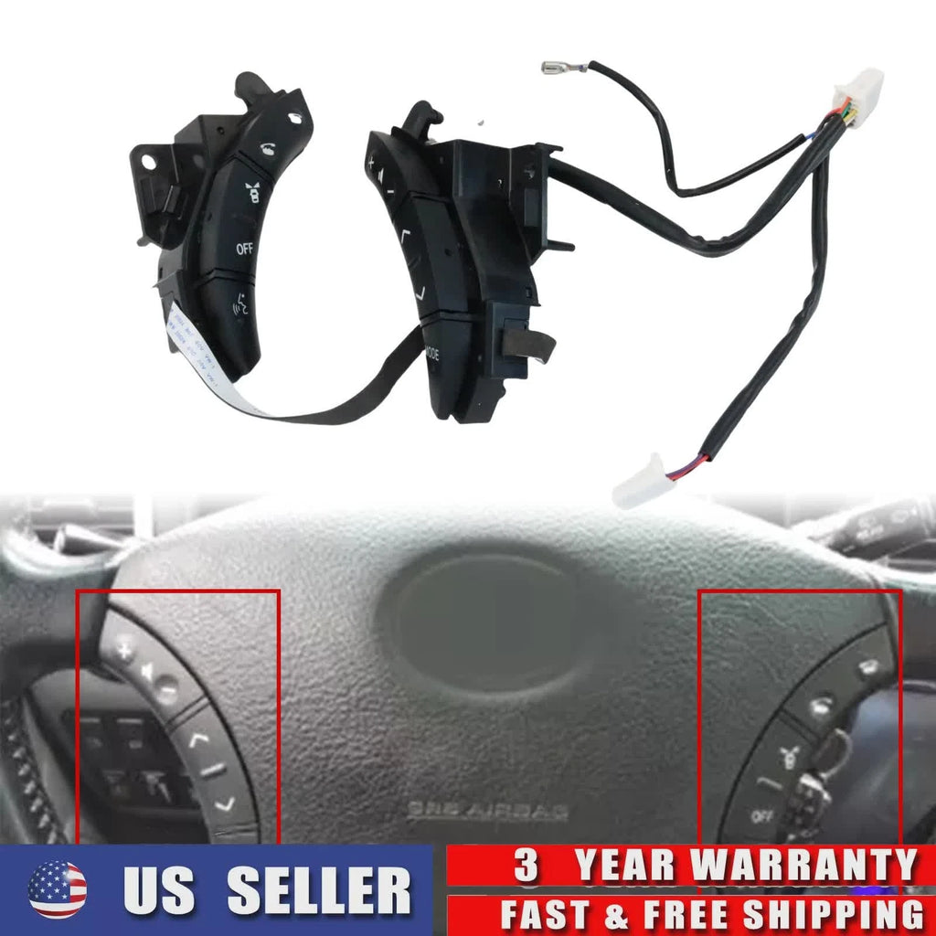 Steering Wheel Audio Volume Control Switch Set of 2 for Toyota Highlander (2003–2007)