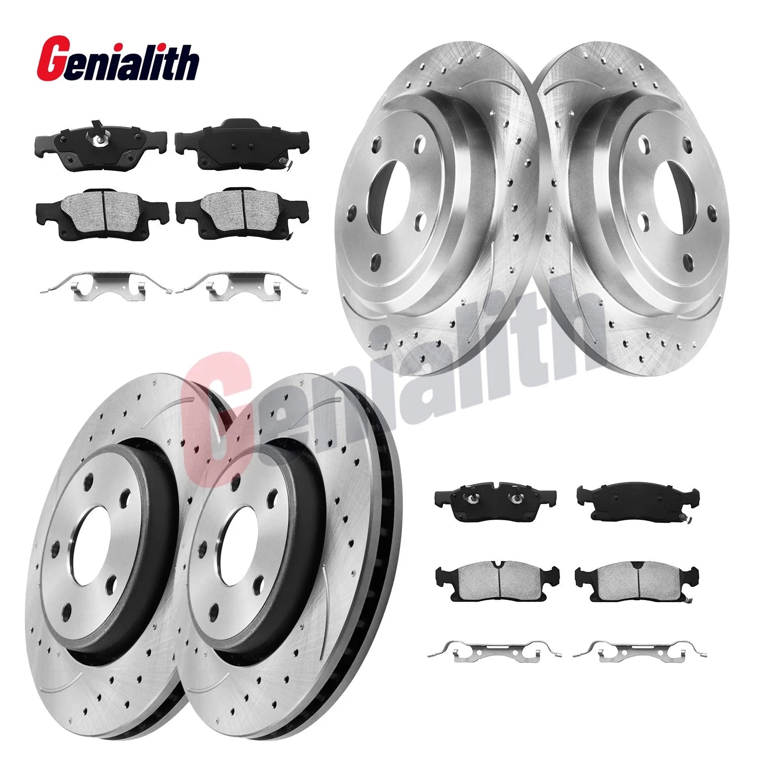 330mm Brake Rotors & Pads Kit for Jeep Grand Cherokee Dodge Durango
