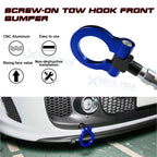 Blue Track Racing Tow Hook Ring for Honda Fit Acura TL (2006-2008)