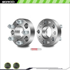 2X 1.5" Hubcentric Wheel Spacers for Chevy S10, Corvette, Blazer, GMC S15