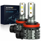 2X H11 H16 H8 LED Fog Driving Light Bulbs for Cars (6000K)