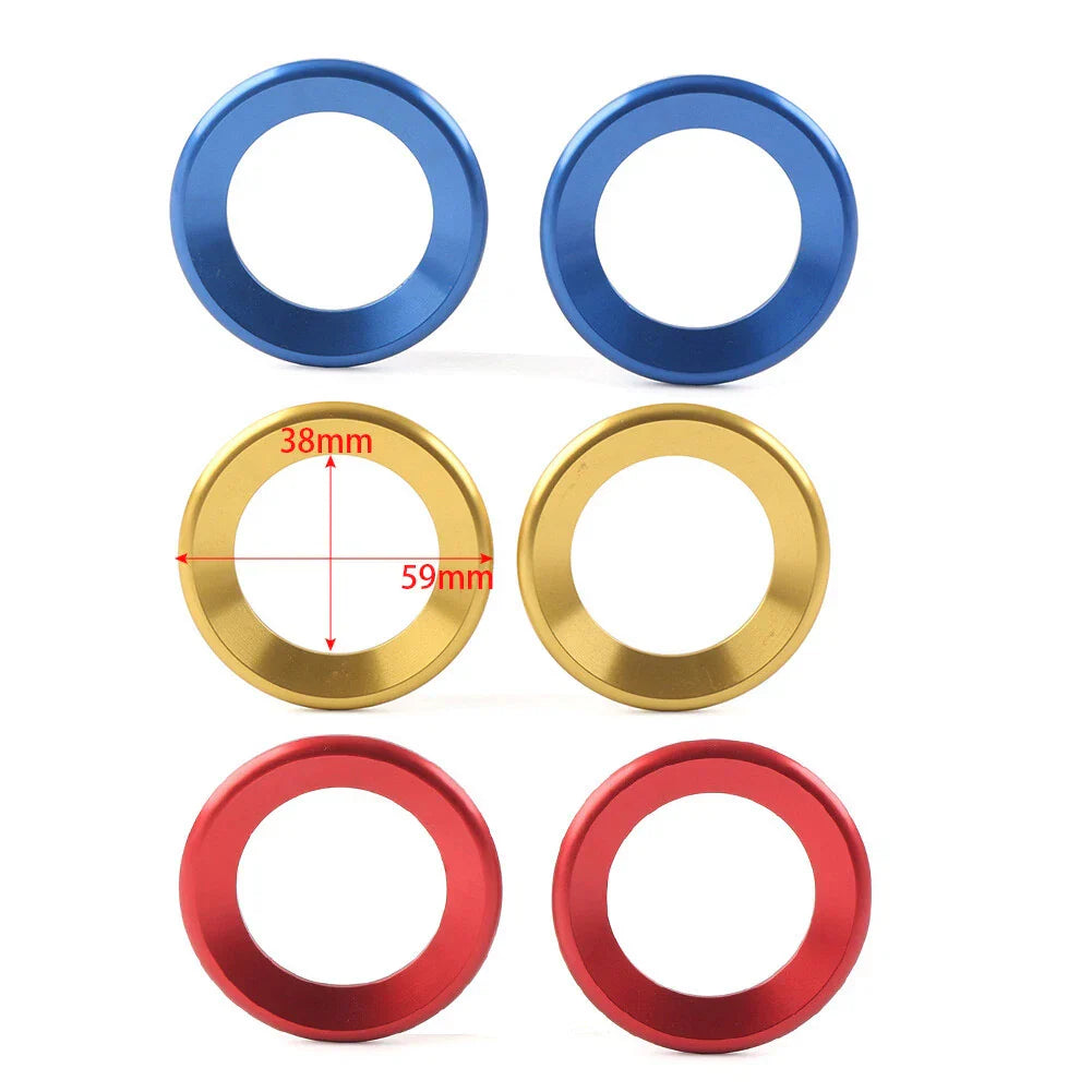 A-Pillar Horn Ring Cover for Honda Civic 2016-2021 Gold  Pieces