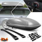 Aluminum Cross Bar Roof Rack for Honda Odyssey (2005–2010) + Grey Storage Box