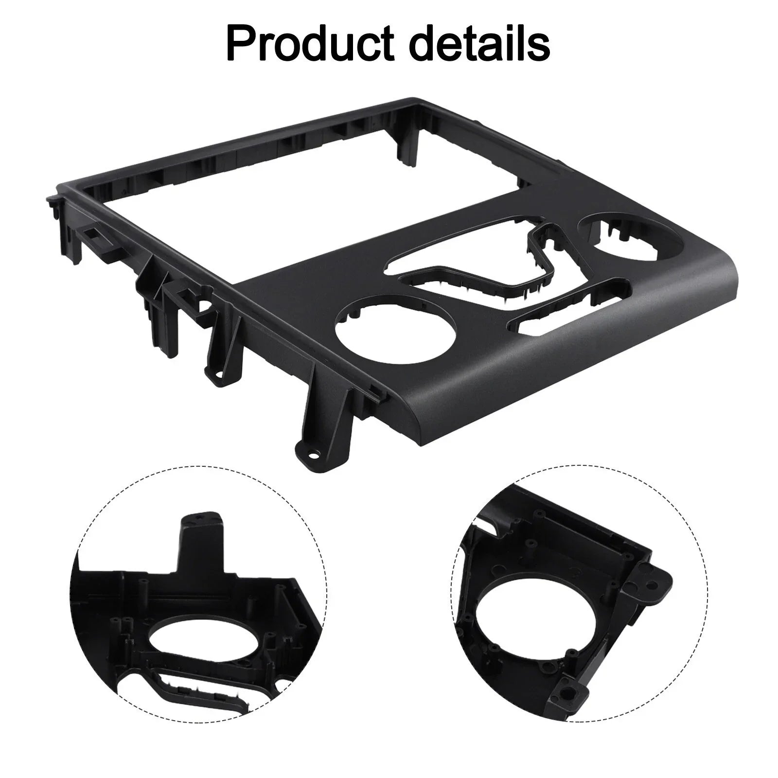 Sturdy Plastic Car Stereo Radio Fascia Frame for Ford Fusion Mondeo