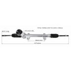 Power Steering Rack and Pinion Assembly for Hyundai Elantra (2013–2016)