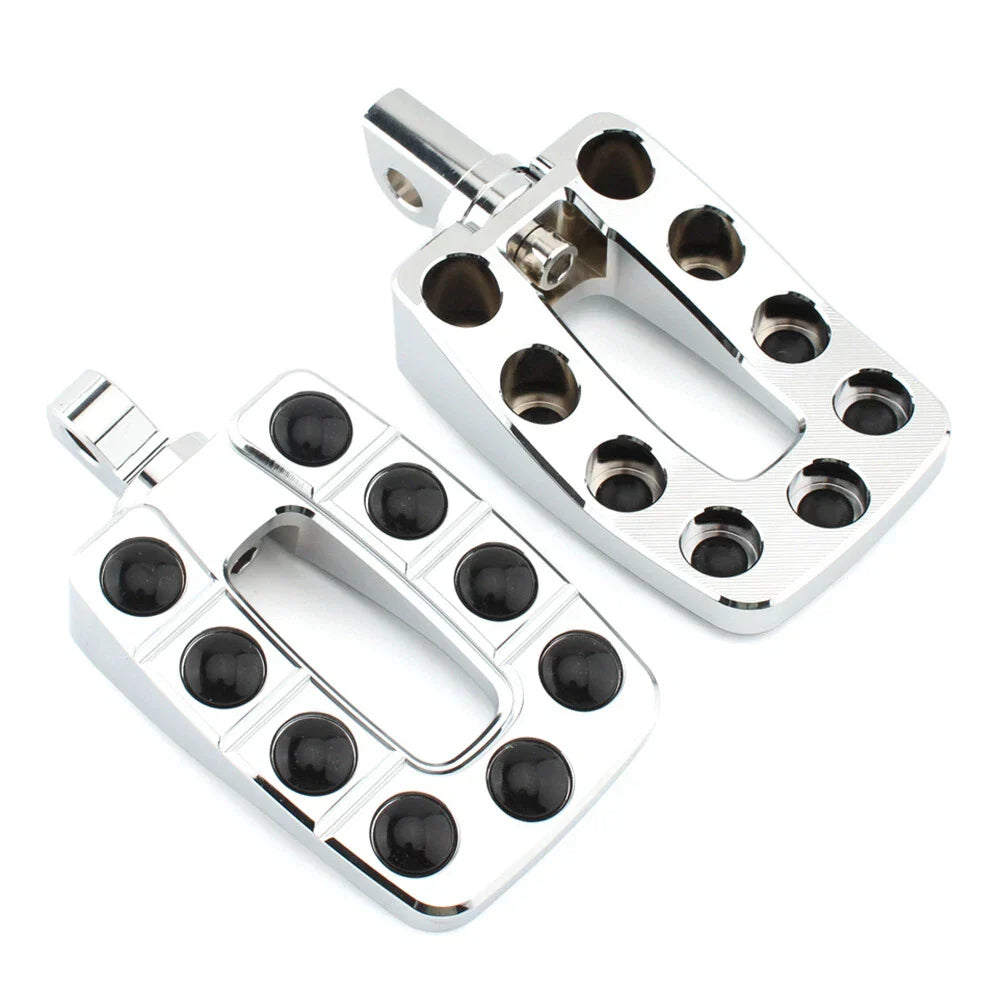 Non-slip Foot Pegs for Harley Dyna Fatboy Sportster XL883 XL1200 (2004-2023)