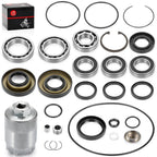 Rear Differential Axle Bearings Seals O Ring for Honda TRX250X (2009-2023)