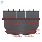 Cargo Cover for Honda CR-V (2007-2011) Black Rear Trunk Shade