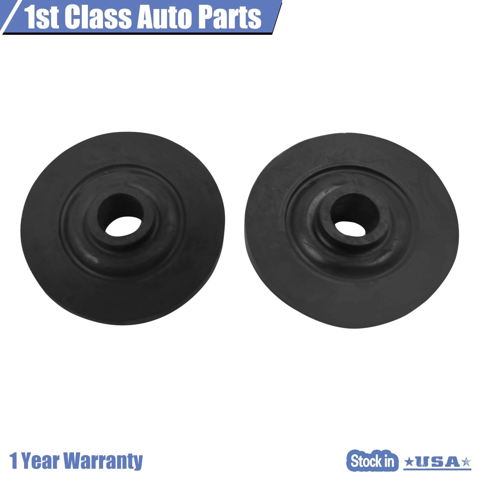 Pair of Radiator Mount Bushings for Nissan Altima (2007–2014) & Infiniti QX60 (2014)