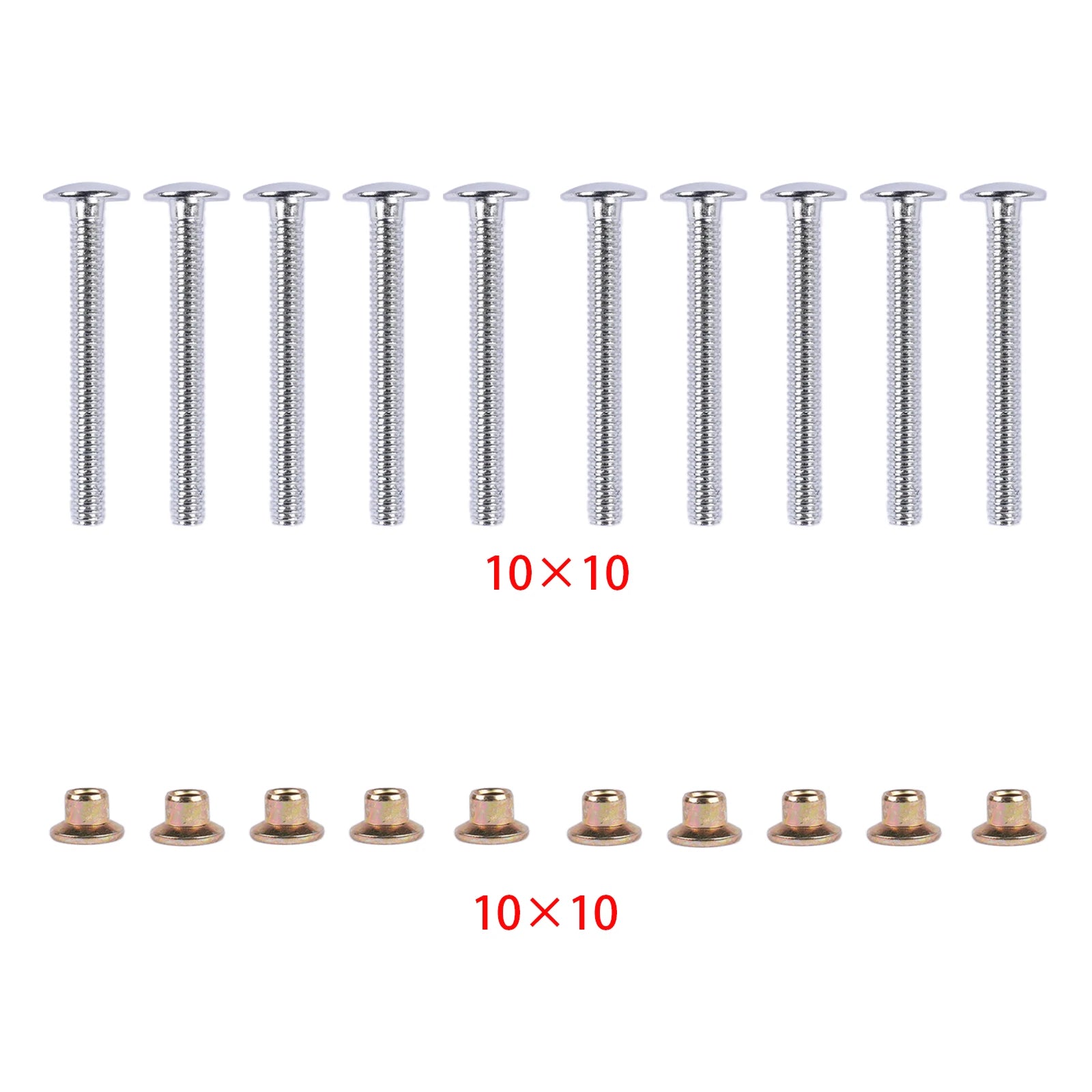 Pack of 100 Medium Flange Collars for Peterbilt 379 (Hucks & Collars)