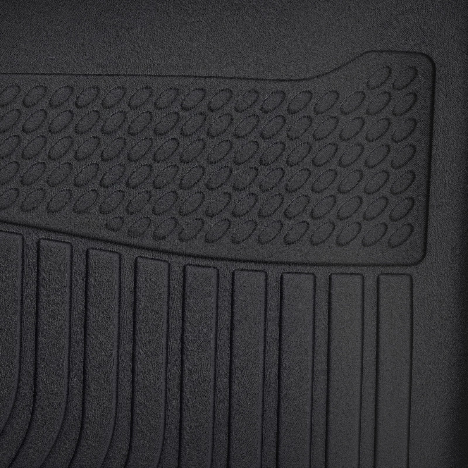 Set of 4 Black Waterproof Floor Mats for Chevrolet Impala (2014–2020)