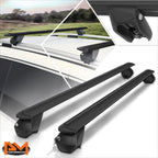 2X Adjustable Aluminum Roof Rack Cross Bars for J2