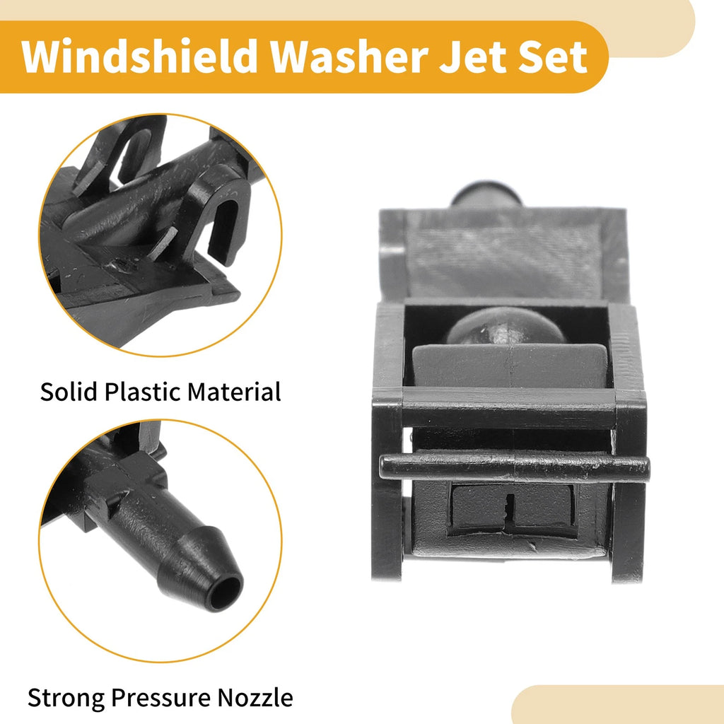 Windshield Washer Nozzle Kit for Volkswagen Polo Hatchback (1994–2002) No. 6E0955985A