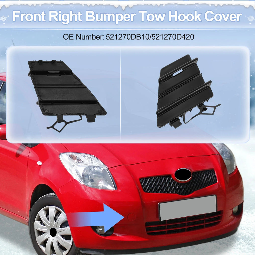 Tow Hook Cover Cap for Toyota Prius Prime (2017–2021)