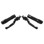 Black Extendable Brake Clutch Levers for Honda CBR1000RR-R/SP (2020-2023)