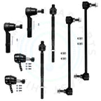 Set of 8 Front Lower Ball Joints & Outer Tie Rod Ends for Buick Enclave (2008–2017)