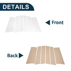 Set of 6 Door Pillar Window Trim for Honda Odyssey (2011–2017) Chrome