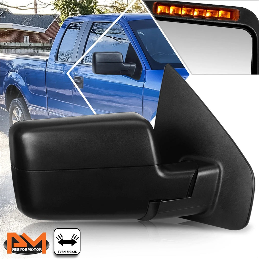 Right Side View Mirror with LED Signal Lamp for Ford F150 (2004–2014)