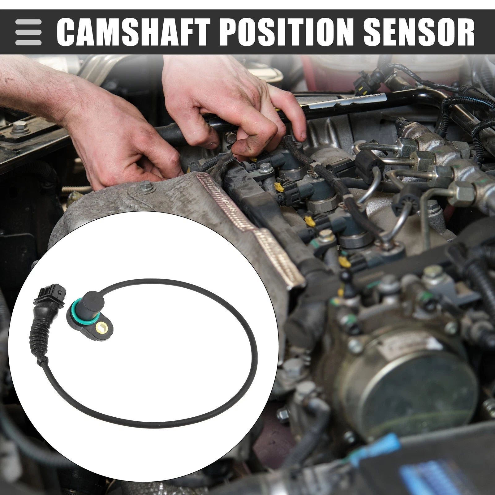 Camshaft Position Sensor for BMW X3 X5 Z3 Z4 E36 E39 E46 E53 (2000–2006) 12141435350