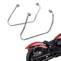 Chrome Saddlebag Support Bracket for Harley Softail Street Bob Slim (2018–2024)