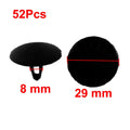 52Pcs Panel Bonnet Insulation Lining Pad Fastener Clip for Toyota 