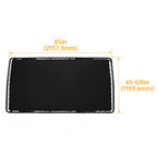 85" Tubular Canopy Roof for EZGO TXT 2-Seat Golf Cart (2000–2023)
