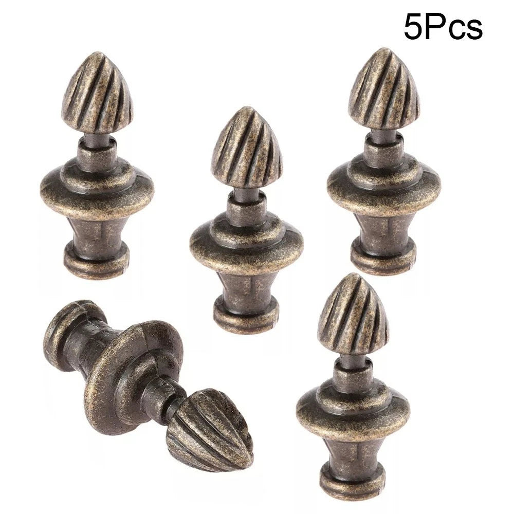 5Pcs Antique Bronze Drawer Knob Pull Handle for Jewelry Box