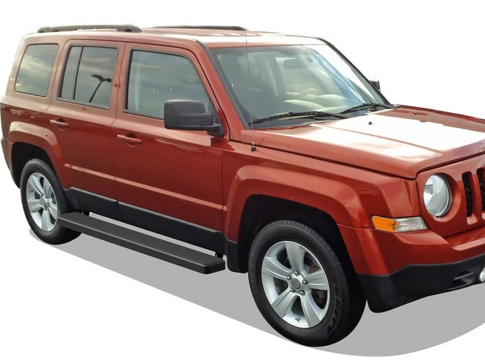 iBoard Stainless Steel Running Boards for Jeep Patriot (2007-2017)