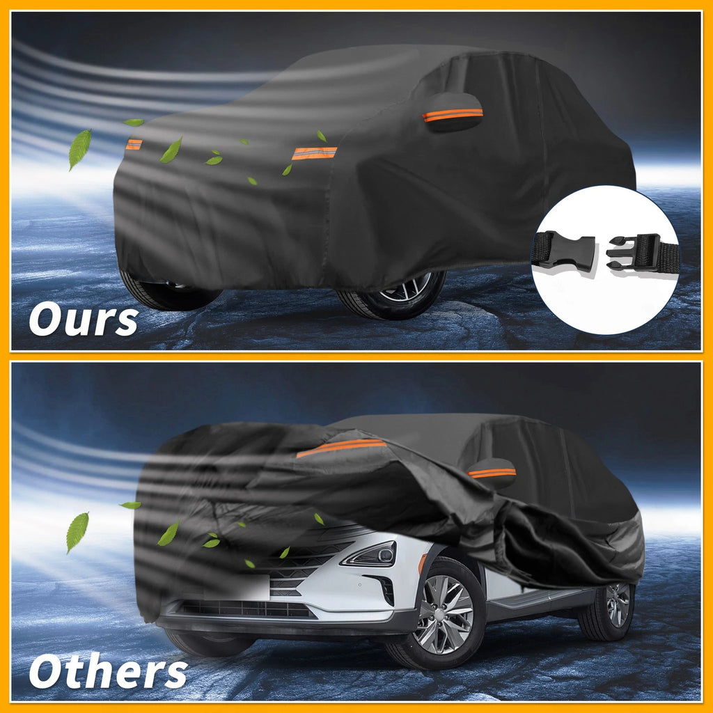Waterproof Car Cover for Hyundai Nexo (2019–2023) 190T-PU with Zipper