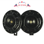 2X Electric Blast Tone Horn Kit for 12V Vehicles
