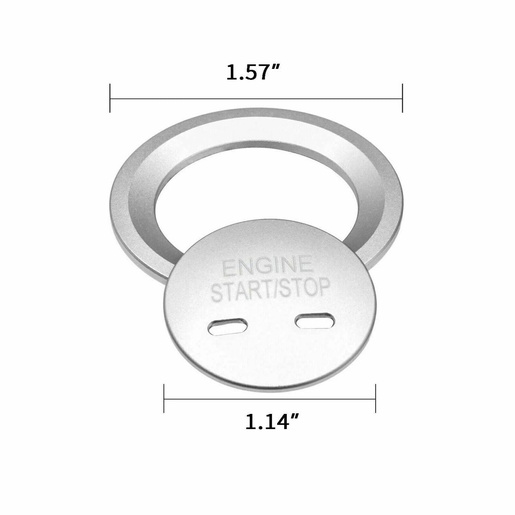 Keyless Ignition Switch Start/Stop Trim Cover for GMC (2016-2020)