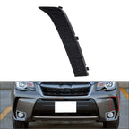 Front Bumper To Body Filler Panel for Subaru Forester (2017–2018) Left Black