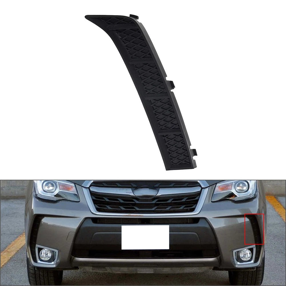 Front Bumper To Body Filler Panel for Subaru Forester (2017–2018) Left Black