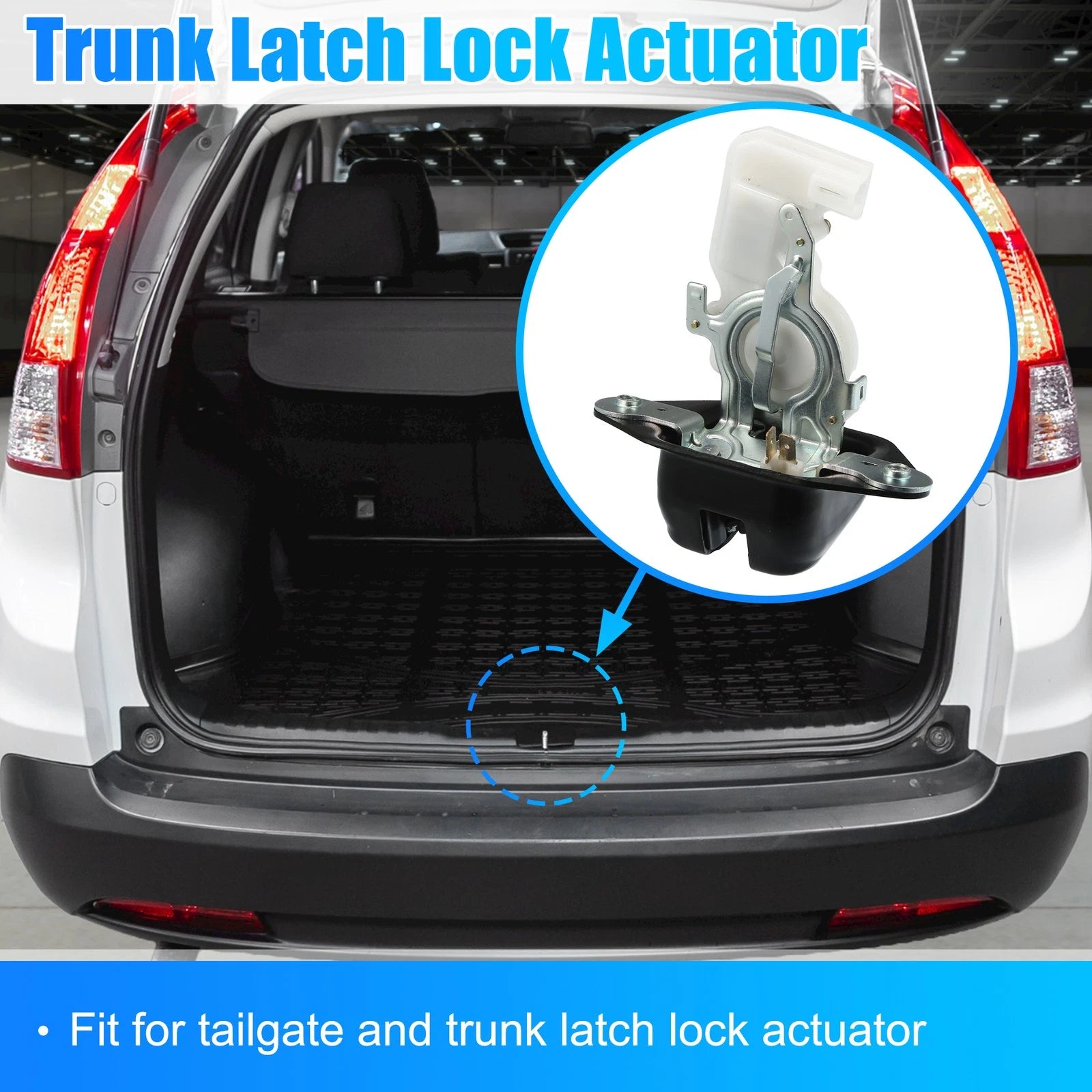 Tailgate Trunk Latch Lock Actuator 74800-SMG-G01 for Honda CR-V (2007–2011)
