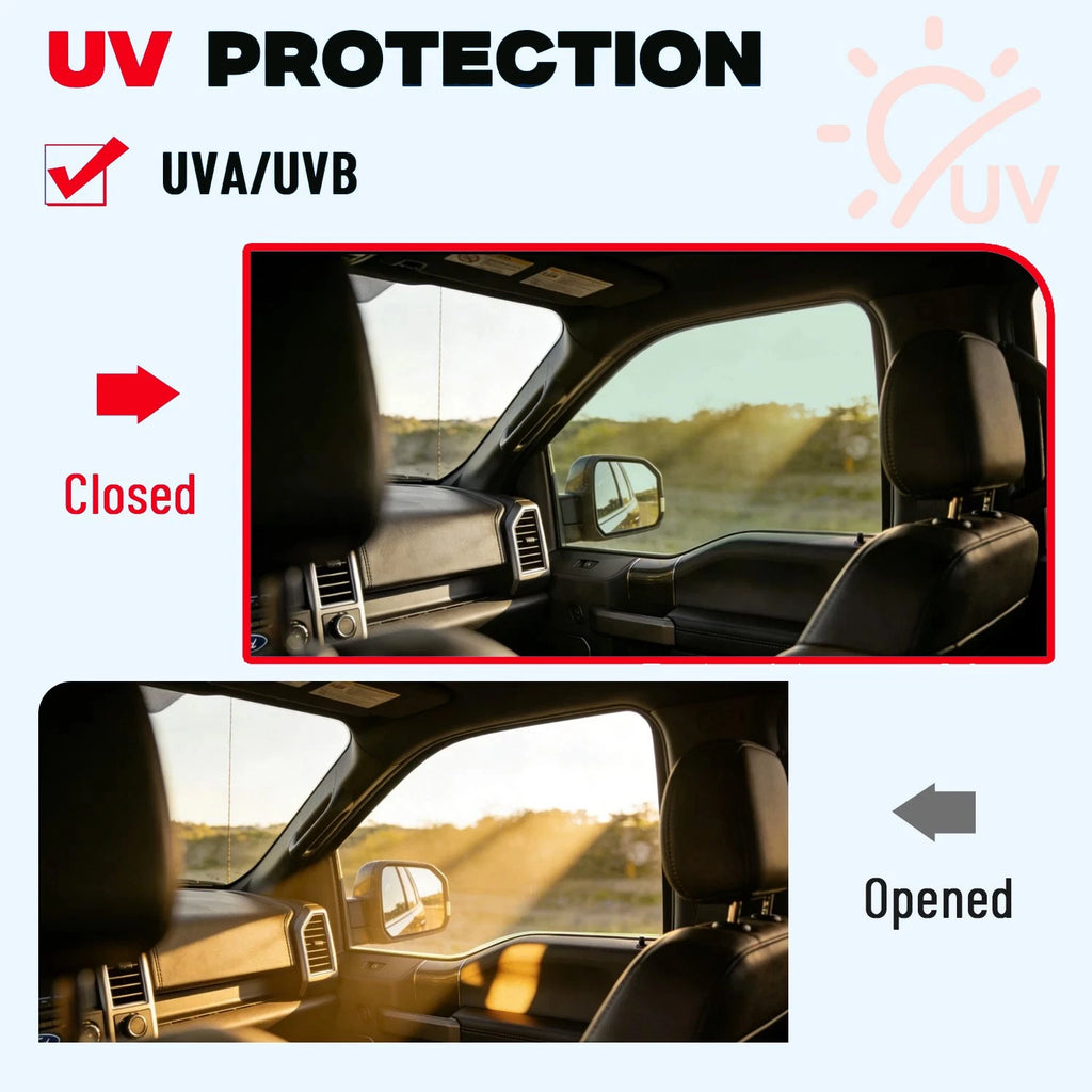Passenger Right Side Front Door Window Glass for Ford F-150 (2015–2024)