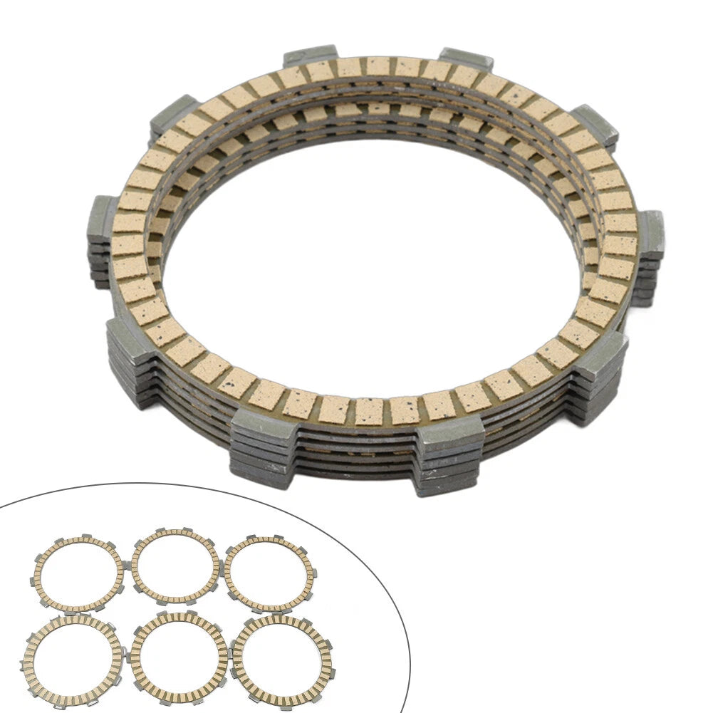 6X Clutch Friction Plates Kit for Honda CM300 CM500 CB650R CBR650R (2019–2022)