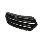 Glossy Black Plastic Front Upper Mesh Grille for Ford Escape (2017-2019)