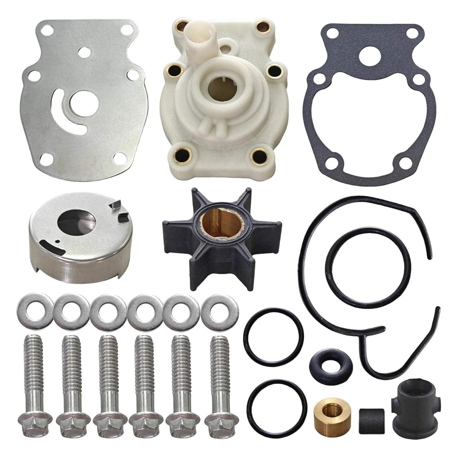 Water Pump Impeller Kit for Evinrude Johnson 20/25/30/35 HP (393630)