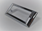 Chrome Metal Side Marker Lamp Bezel for Chevrolet Nova (1967–1968)
