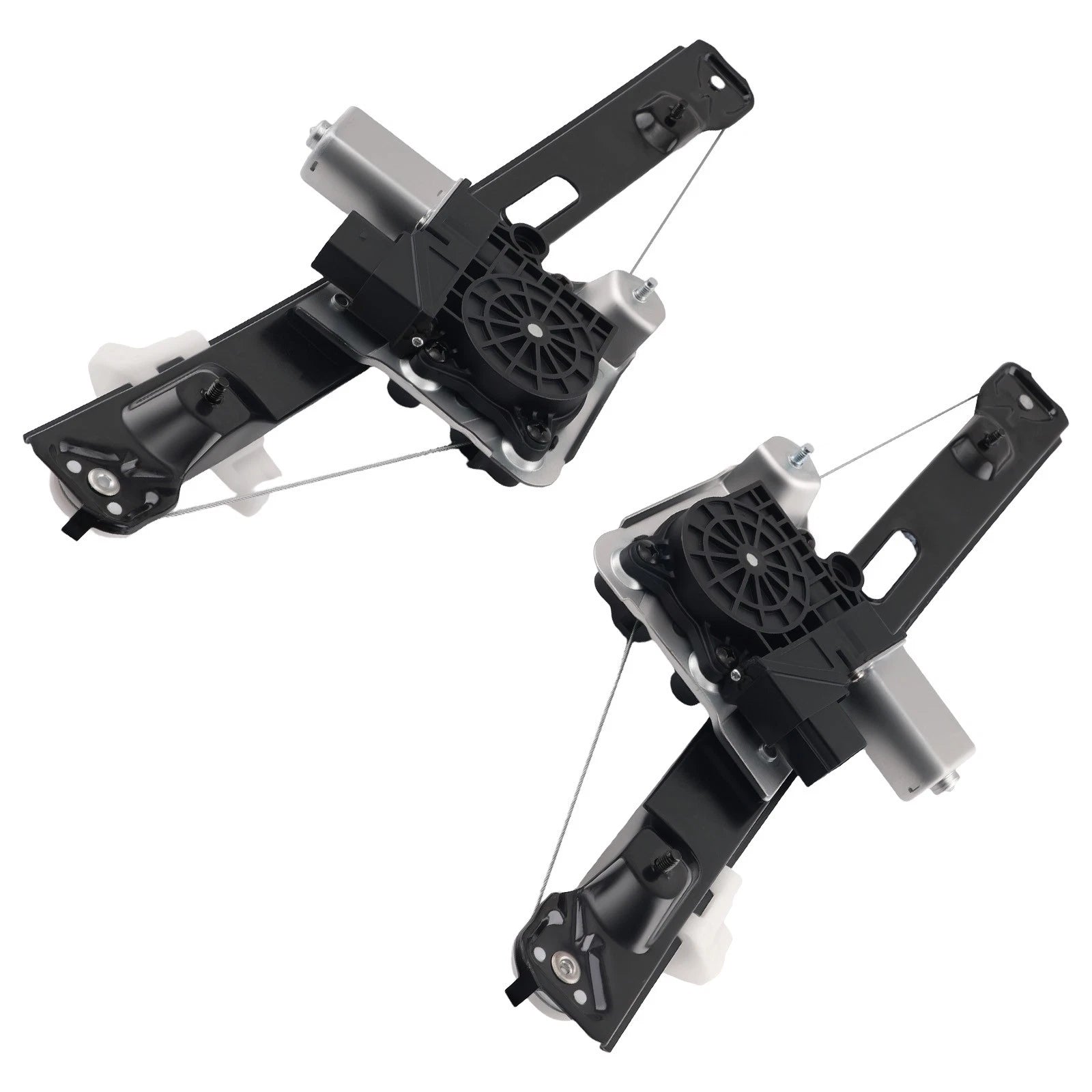 Set of 2 Electric Window Regulators for BMW 325i 330i 335i E90 (2006–2011)