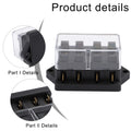 Inline Fuse Box Carrier for Various Vehicles (Compatible)